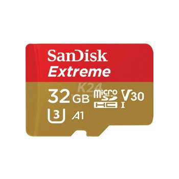 SanDisk microSDHC Extreme 32GB UHS-I U3 SDSQXAF-032G-GN6MA