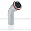 Geberit One-Chick-Head Knee Mapress C-Stahl 45 ° 108 mm (20711)