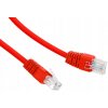 Gembird PP12-1M/R patch RJ45, cat. 5e, UTP, 1m, červený