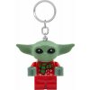 LEGO Licence LEGO svítící klíčenka - Star Wars Baby Yoda ve svetru