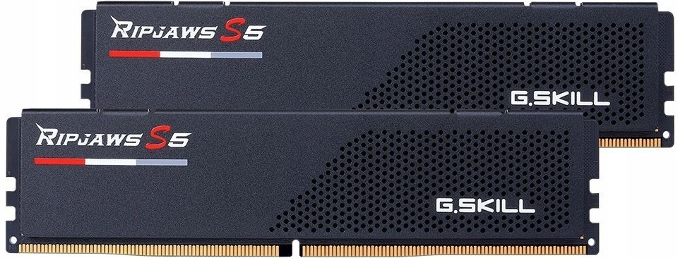 G.Skill 32GB kit DDR5 6000 CL32 Ripjaws S5 black F5-6000J3238F16GX2-RS5K