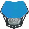 RTECH UNI predné maska vrátane svetlá V-FACE LED, RTECH (TM modro-čierna)