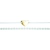Luxusný set dvoch Glosery náramkov Mini srdiečko a biele krištále od Swarovski® 4mm, chirurgická oceľ, šnúrka 1mm Obvod zápästia: iné - uveďte do poznámky (ako zadávate os.údaje), Šnúrka: tm. modrá, P