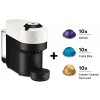 Kapsľový kávovar KRUPS Nespresso Vertuo Pop + darček 30 kapsúl XN920110P Kokosovo biely/Čierny