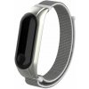 eses Nylonový remienok pre Xiaomi Mi Band 3 a Xiaomi Mi band 4 - Svetlo sivý