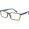 Okuliare na počítač GLASSA Blue Light Blocking Glasses PCG 08, dioptria: +1.00 modro šedá (8592857081100)