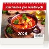 Helma Stolový kalendár riadkový 17,1x13,9 cm - MiniMax Kuchárka pre všetkých 2026