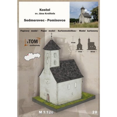 Kostol sv. Jána Krstiteľa Sedmerovec Pominovce