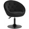Otočné křeslo 4Rico QS-BL12B Farba: Čierna