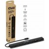 Club3D Dokovací stanice 10v1, USB-C 3.2, 1xHDMI, 2xUSB-C, 3xUSB, 1xmicroSD/SD, 1xUSB-C PD140W, 1xRJ45, černá (CSV-2550)