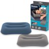 BESTWAY 67121 - Nafukovací cestovný vankúš Flocked s jemným semišom 42 cm - 2 druhy