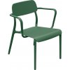 Prosperplast Stolička - kreslo RIMO 620x625x748 mm Farba: PINE zelená