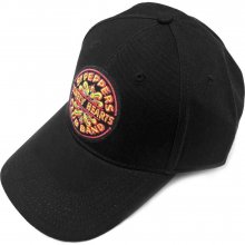 Rock Off The Beatles Unisex Baseball Cap Sgt Pepper Drum Black