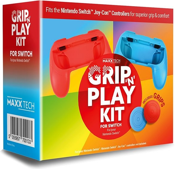 Grip \'n\' Play Controller Kit Nintendo Switch