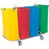 Splast Vozík na odpad chróm 04.120. CH ODP-0005