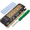 Expansion card adapter M.2 NVMe M-Key PCI-E Savio AK-41