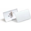 Visačka, so sponou a špendlíkom, PP, 54x90 mm, DURABLE, 
