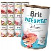 BRIT Vlhké krmivo pre psa Paštéta & Mäso MIX príchutí 12x400g BEZ OBILNÍN