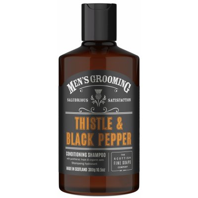 Scottish Fine Soaps Men’s Grooming Shampoo šampón Thistle & Black Pepper 300 ml