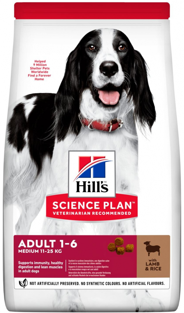 Hill’s Science Plan Adult Medium Lamb & Rice 14 kg