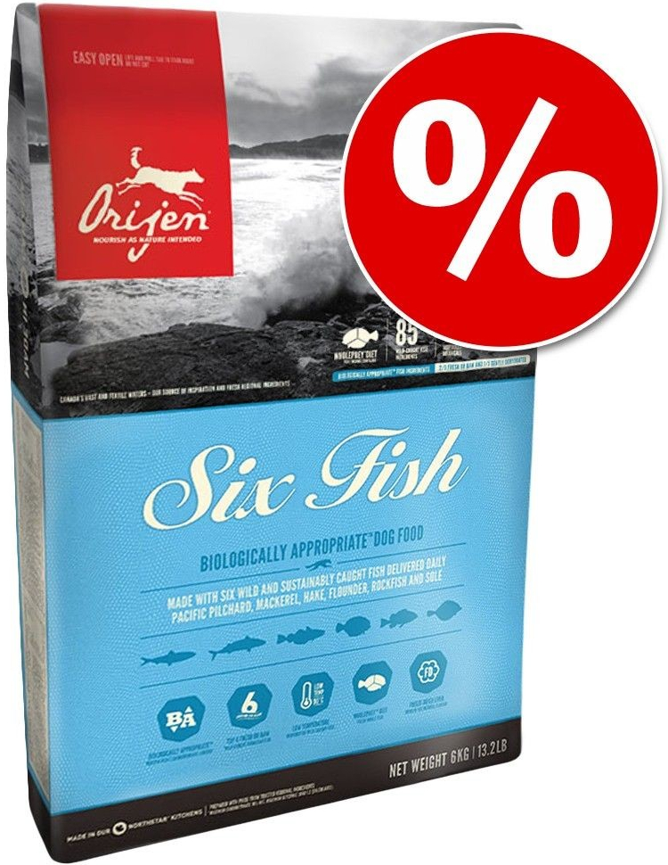 Orijen Adult 6 Fish Dog 11,4 kg