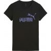 Puma Dámske tričko ESSENTIALS NATURE TEEE čierna fialová