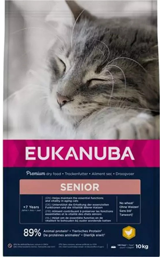 EUKANUBA Cat Adult All Breeds Top Condition Chicken & Liver 10 kg