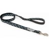 Hurtta vodítko Razzle Dazzle Standard čierne 180 cm/25 mm