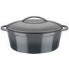 GSW Liatinový hrniec na dusenie/pekáč/tajin (pekáč, sivá, 33 x 25 cm) (100290572)