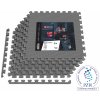 Podložka puzzle EVA 1cm - 6 ks šedá