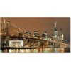 Foto obraz akrylové sklo Manhattan New York 100x50 cm