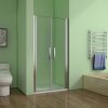 H K Sprchové dvere SAFE D2 95 FROST dvojkrídlové 91 – 95x195