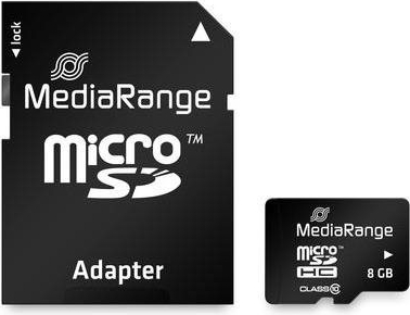 MediaRange microSDHC Class 10 8GB MR957