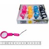 Lupa mini + svetlo prívesok PK129-23 (dĺžka 6cm)