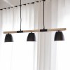 Nordlux Závesná lampa Theo, 3-plameňová, jaseňové drevo - 2112603003