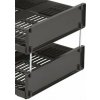 Adaptér pre zväčšenie kapacity odkladača, kovový, DURABLE Optimo, strieborná