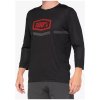 100% SPEEDLAB dres s 3/4 rukávom - AIRMATIC 3/4 - čierna/červená