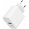GEMBIRD PD nabíječka USB-A USB C 20W bilá TA-UC-PDQC20-01-W