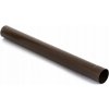 Evromat Odkvapový zvod 80 mm 1 m RAL 8017 hnedý | cena za 1 m