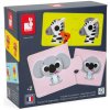 Janod Duonimo Puzzle pre najmenších a priraďovanie Nájdi protiklady zvieratká 24 ks