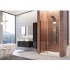 Aquatek YES B5 Sprchové dvere do niky 115x200 cm sklo Číre profil Chróm Krídlové dvere AQ YESB5115CH62