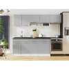 Kuchynská linka VIVIEN 240cm - Popol