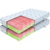 Wilsondo Matrace s profilovanou penou 90x200x21 (2 ks) 1+1 Zuno