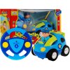 JOKO RC Policajné auto pre najmenšich na diaľkové ovládanie + figúrka Policajta + svetlo + zvuk