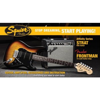 Fender Squier Affinity Series Strat HSS Pack