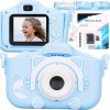 DIGITÁLNY FOTOAPARÁT PRE DETI 40MPX FOTOGRAFICKÝ MAČIATKO + SD KARTA 32GB XL