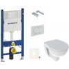 Závesný WC set Geberit do ľahkých stien / predstenová KOLO Rekord SIKOGES4K1