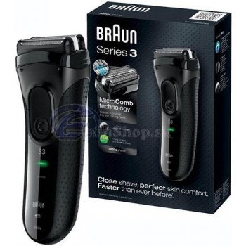 Braun Series 3 3020s Black