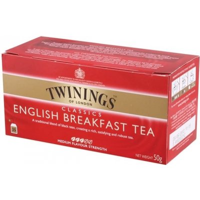 Twinings čaj English Breakfast 12 x 25 x 2 g