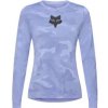 Fox Racing x Trek Fox Racing x Trek dámsky cyklistický dres s dlhým rukávom Ranger, fialový - S S